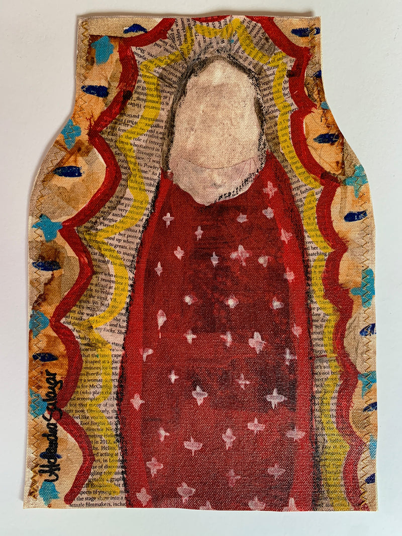 Forro para florero Virgen de Guadalupe AS