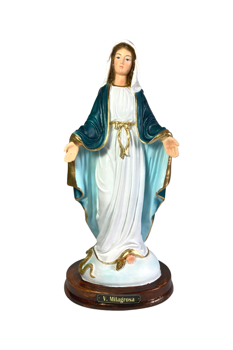 Virgen de la Milagrosa sin medallas - 30 cm